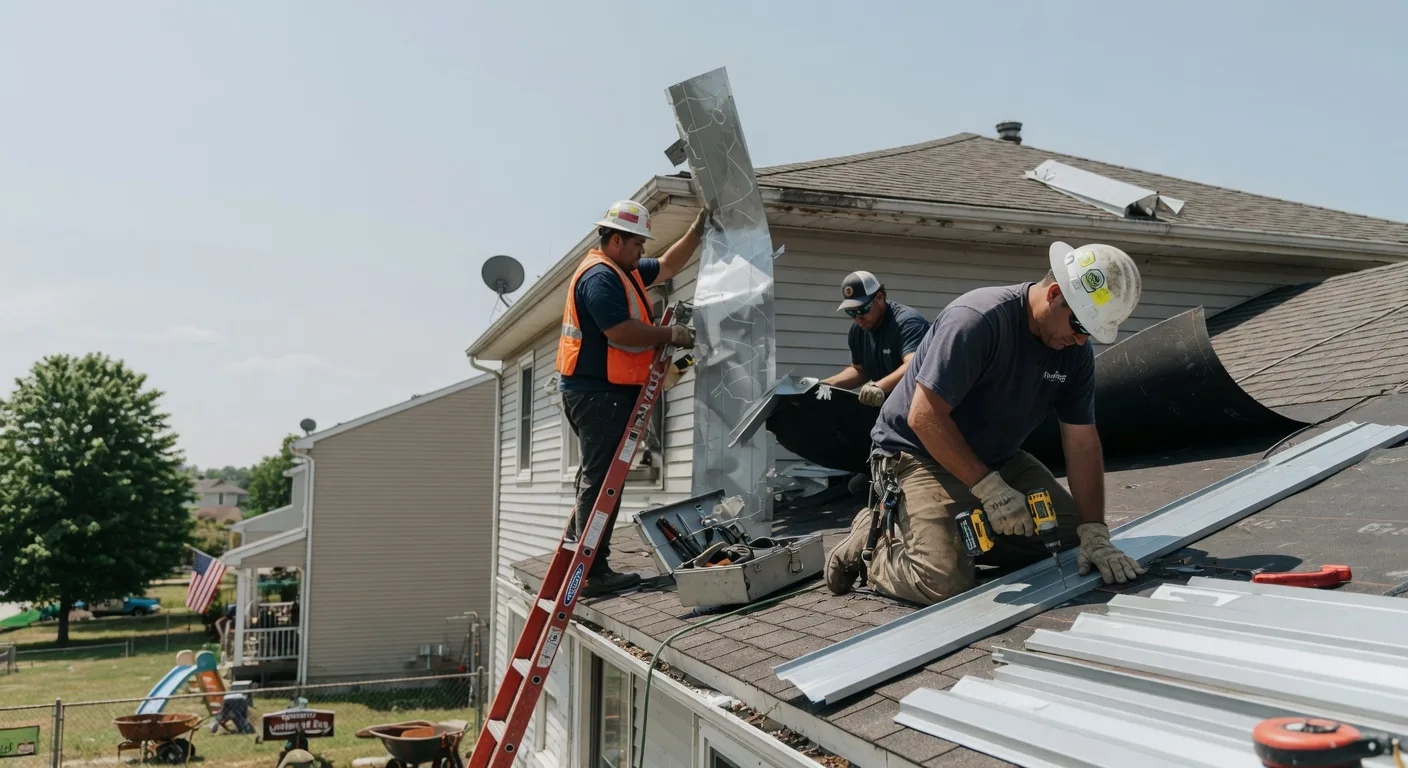 Metal Roof Repair in East Nassau, NY